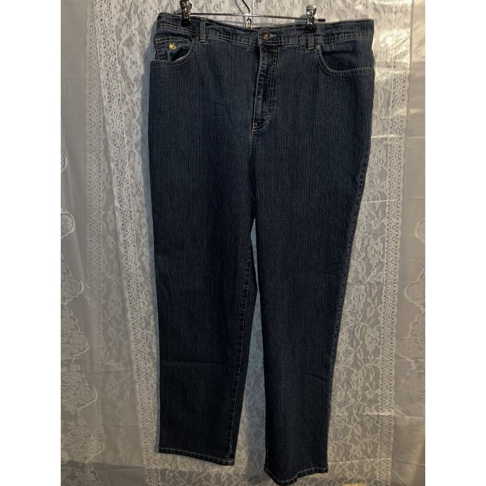 Gloria Vanderbilt Jeans Womens Size 18 34X28 Straight Cut